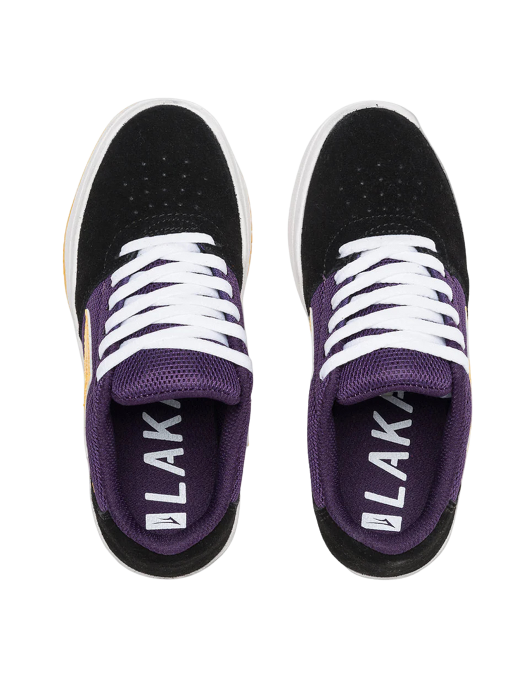 Zapatilla Lakai Brighton Kids Black/Grape Suede