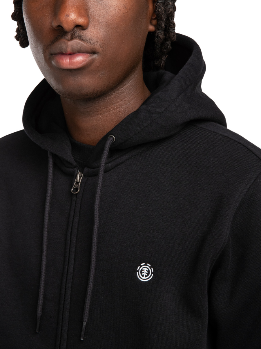 Sweat à capuche zippé Element Cornell Classic - Flint Black