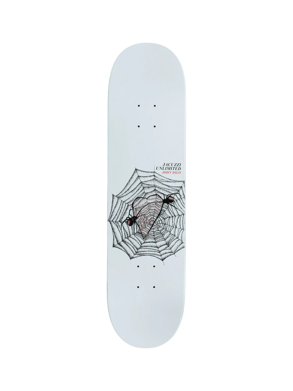 Skateboard-Deck Jacuzzi Unlimited John Dilo Evil Ex7 - White | 8.125"