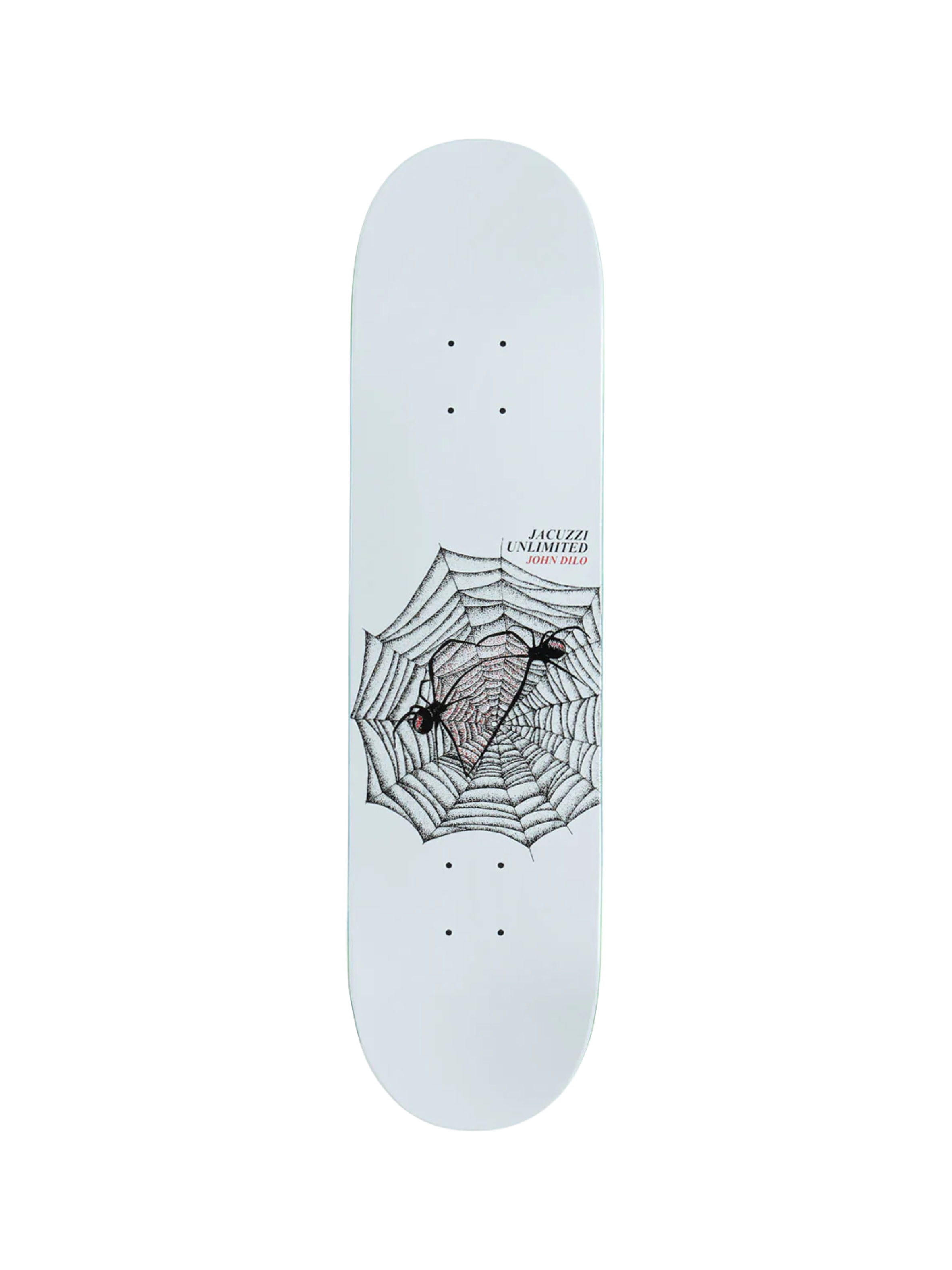 Skateboard-Deck Jacuzzi Unlimited John Dilo Evil Ex7 - White | 8.125"