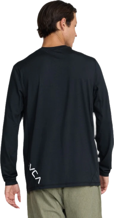 Rvca Sport Vent Top deportivo de manga larga long sleeve top hombre detail 1 | Negro