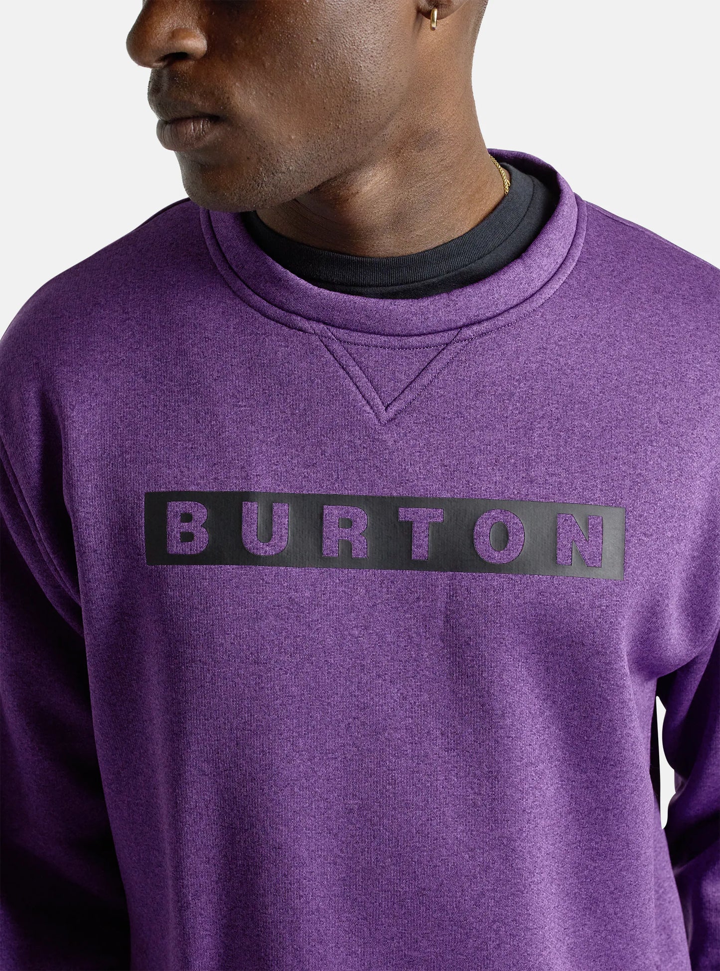 Burton Oak Crew Technisches Sweatshirt – Imperial Purple Heather