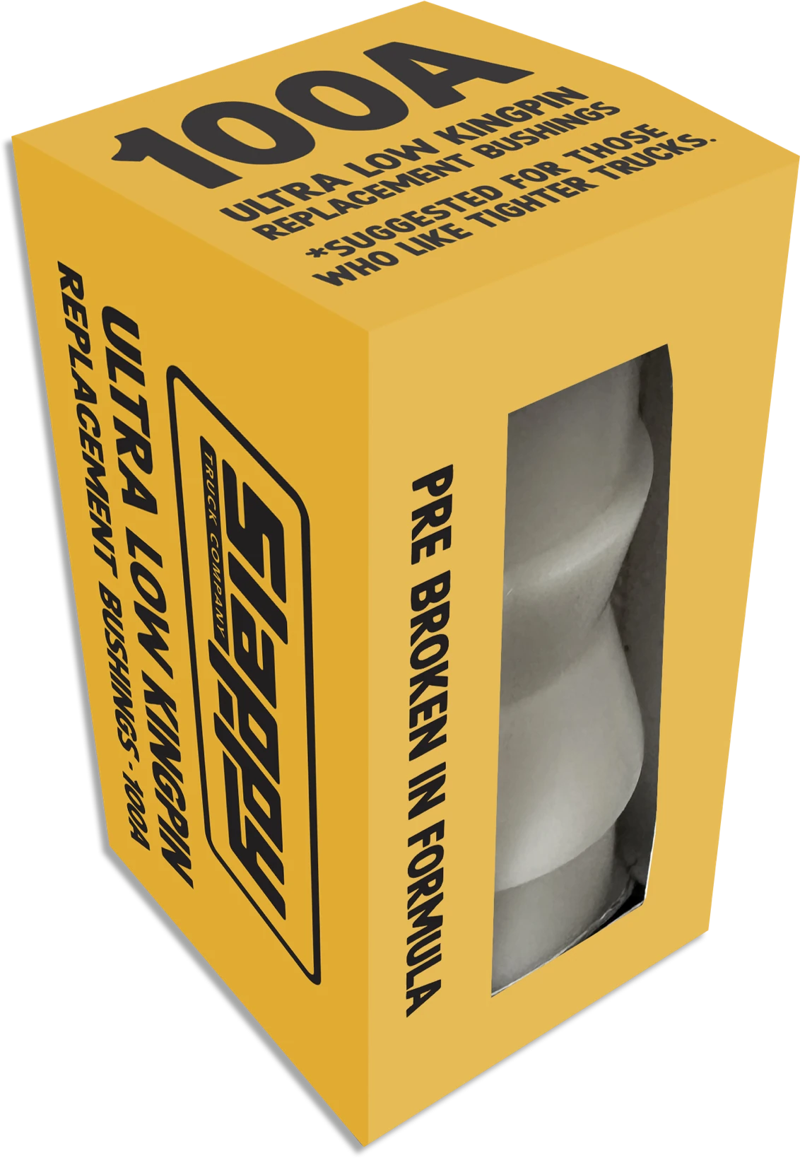 Slappy Slappy Ultra Low Bushing 100A gomas de skate | White