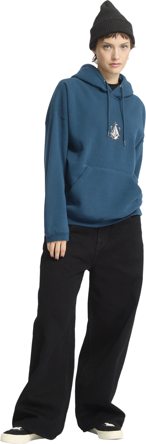 Volcom FA Vaderetro sudadera con capucha mujer detail 4 | Emerald Green