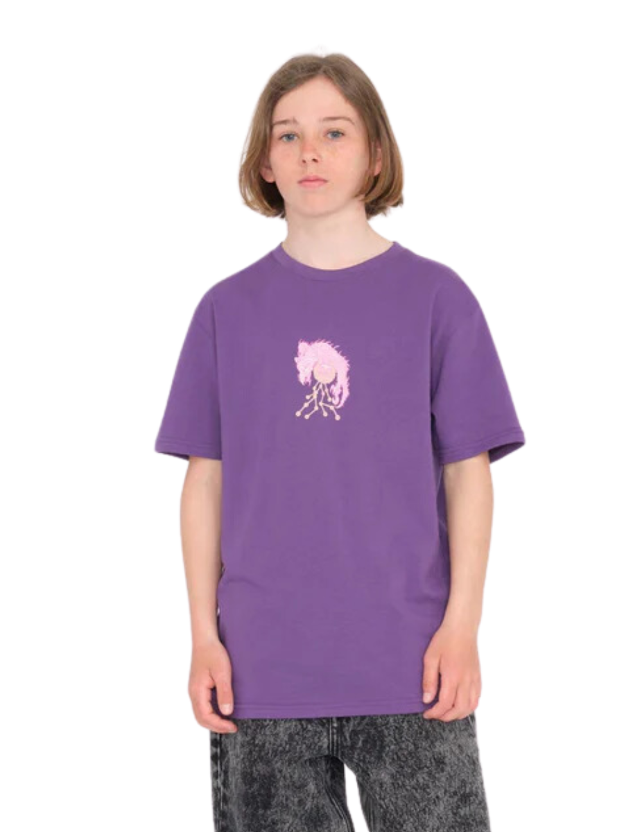 Volcom Tetsunori 3 Kinder T-Shirt - Deep Purple | Kurzarm-T-Shirts für Damen | Meistverkaufte Produkte | Neue Produkte | Neueste Produkte | Sammlung_Zalando | Volcom-Shop | surfdevils.com