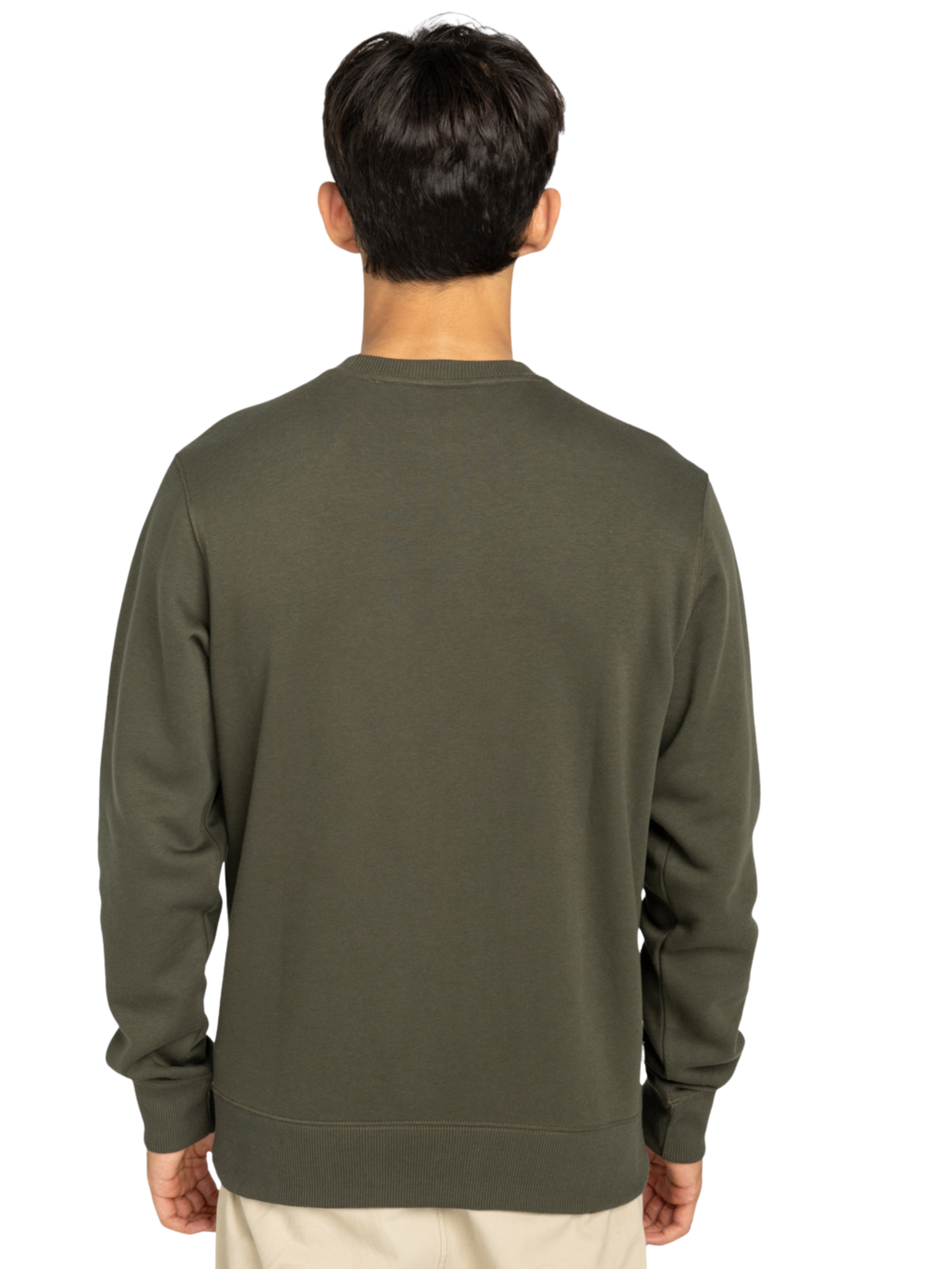 Sudadera Element Icon Embroidery Crew - Forest Night