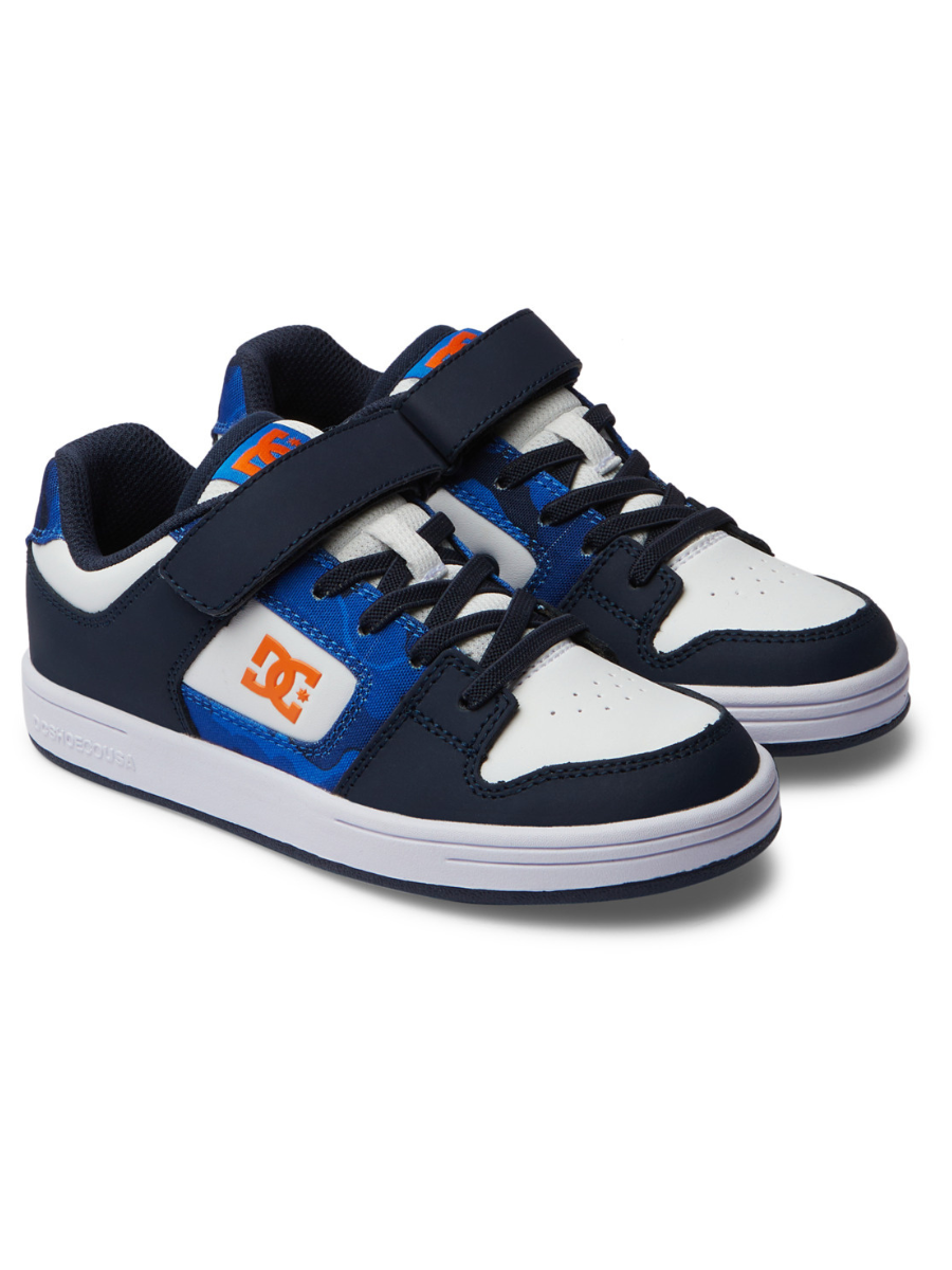 DC Shoes Youth Manteca 4 V Skateschuhe – Shandy Blau/Orange