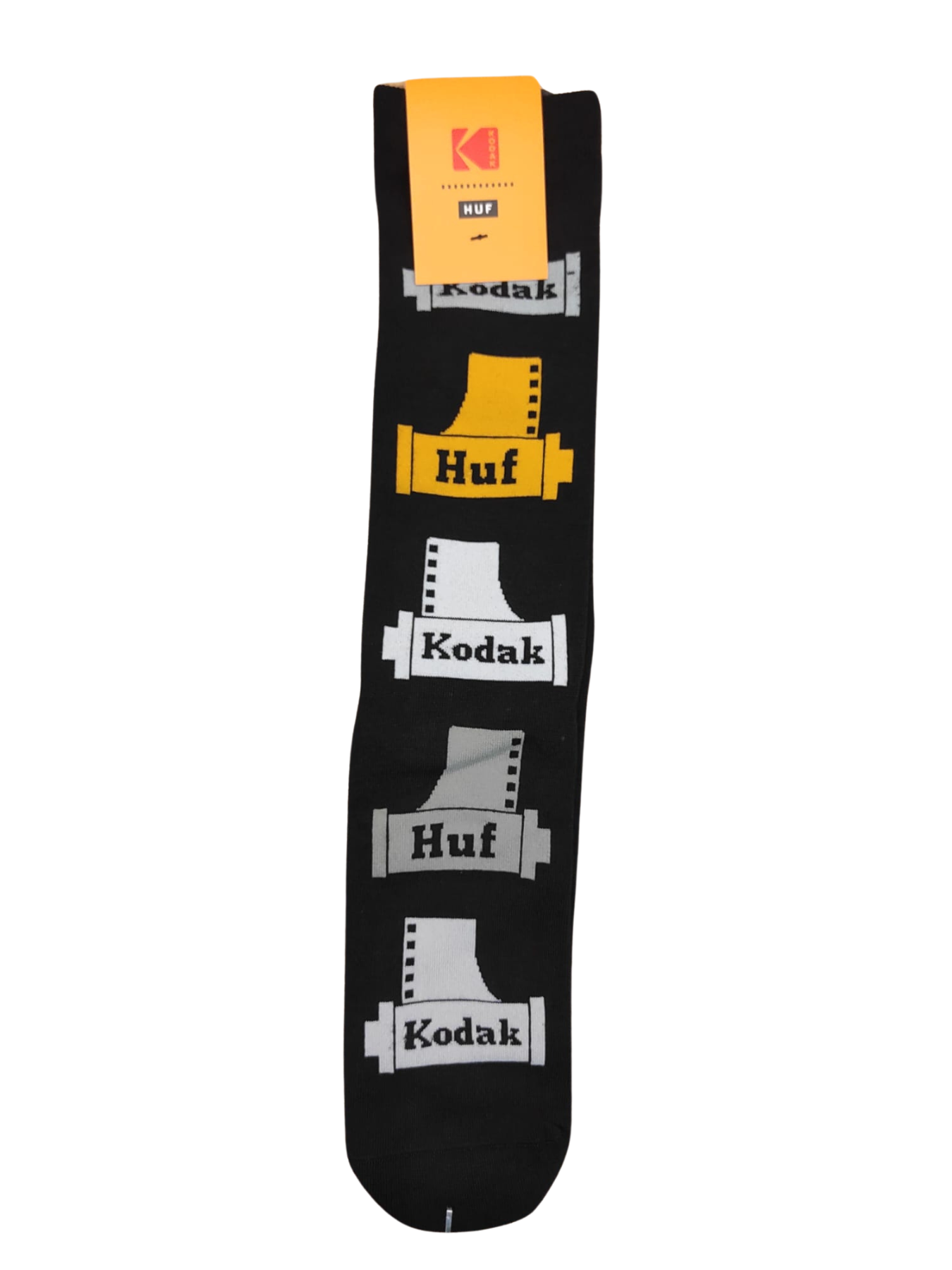 HUF x Kodak Crew Socks - Black