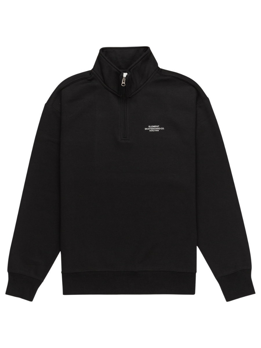 Sudadera Element Cornell Skate Co Zip - Flint Black