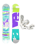 Snowboard-Paket: Raven Snowboard Venus 147 + Rome Shift