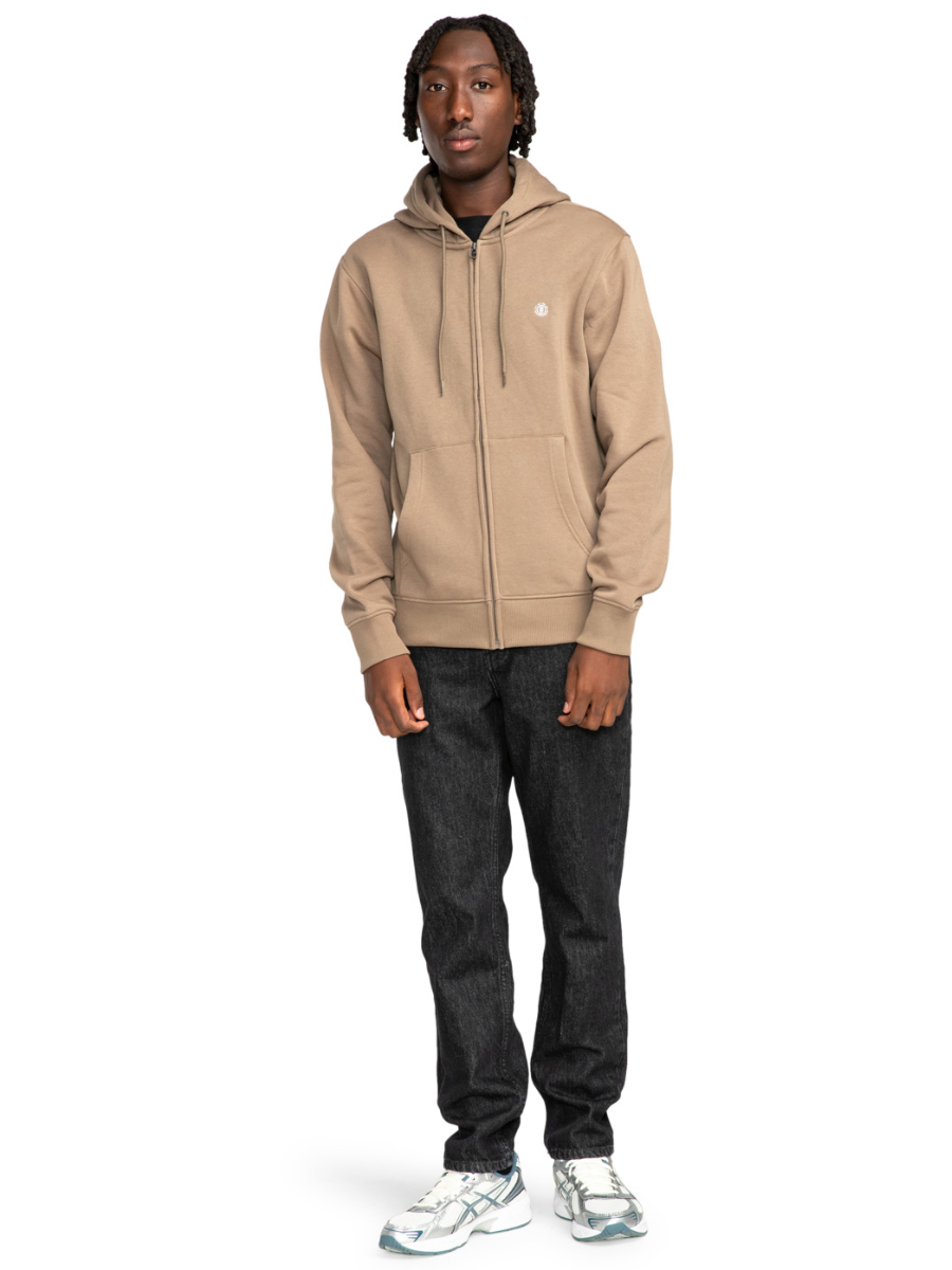Element Cornell Classic Zip Hoodie Walnut
