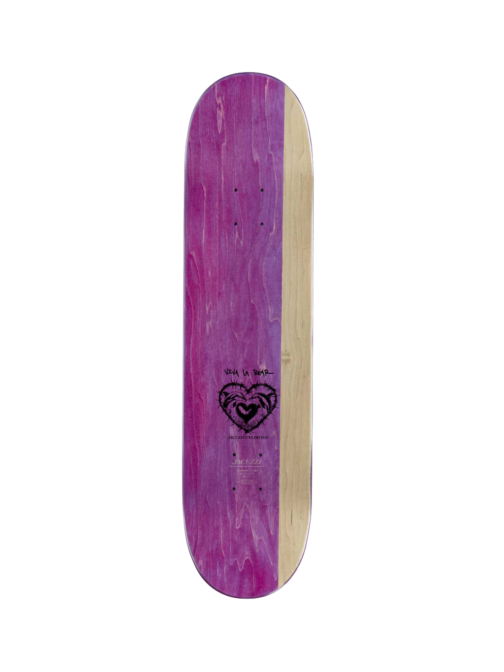 Skateboard-Deck Jacuzzi Unlimited John Dilo Evil Ex7 - White | 8.125"
