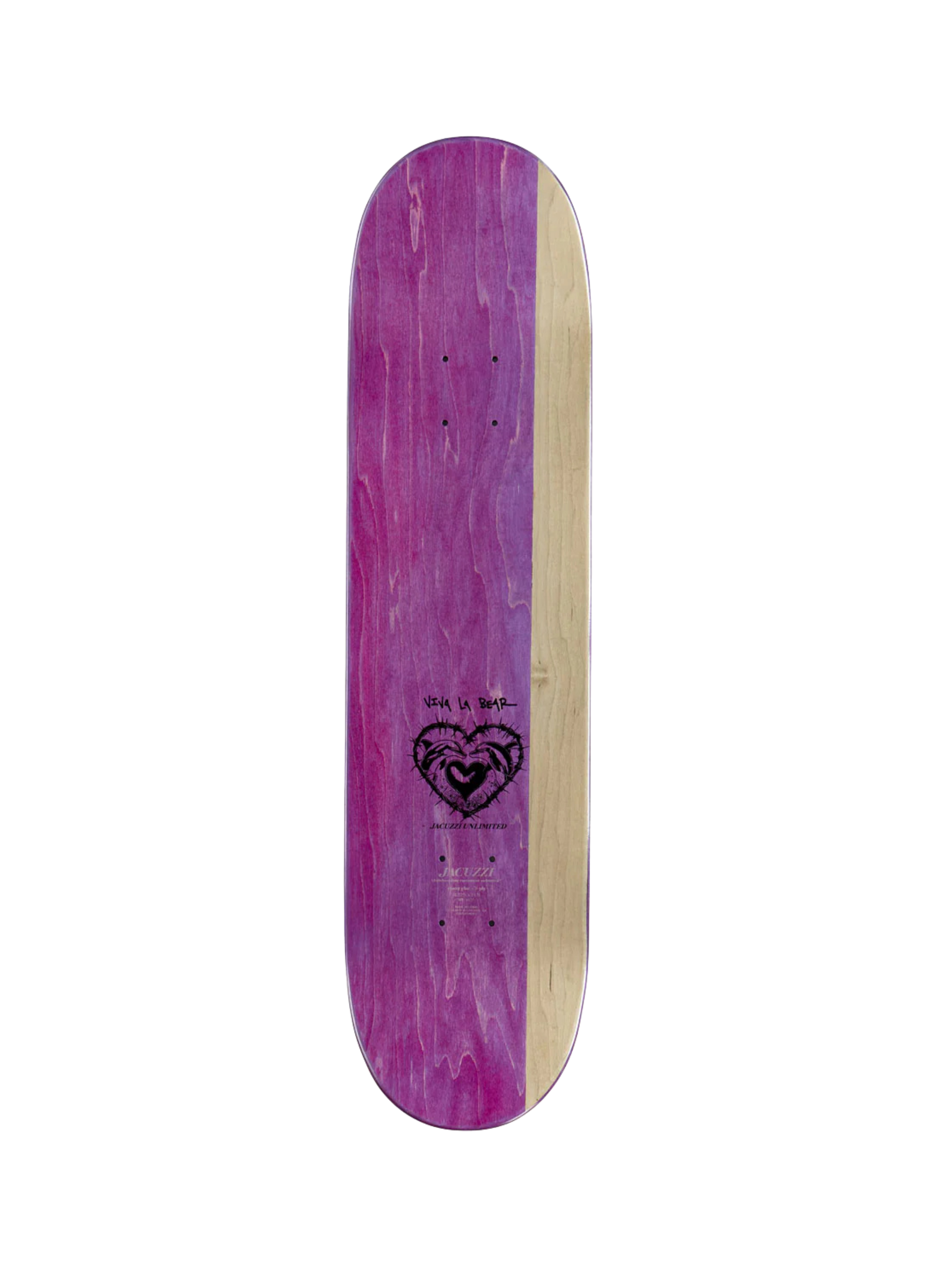 Skateboard-Deck Jacuzzi Unlimited John Dilo Evil Ex7 - White | 8.125"