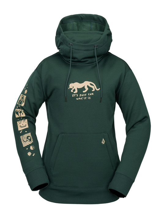 Best selling products | Sudadera Técnica con capucha Mujer Volcom Riding Hydro - Scarab