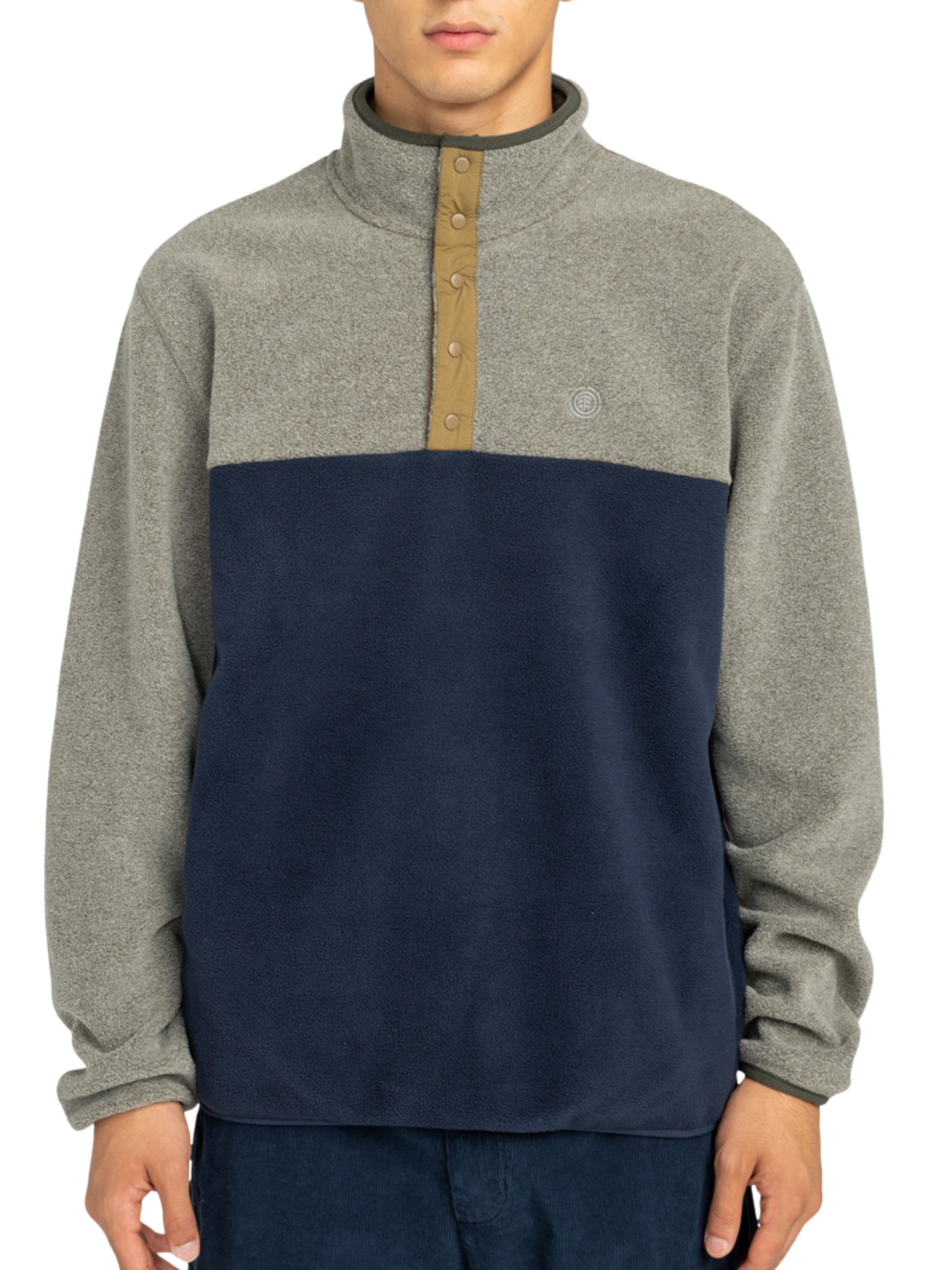 Element Abenaki Fleece mit Druckknöpfen | Eclipse Navy