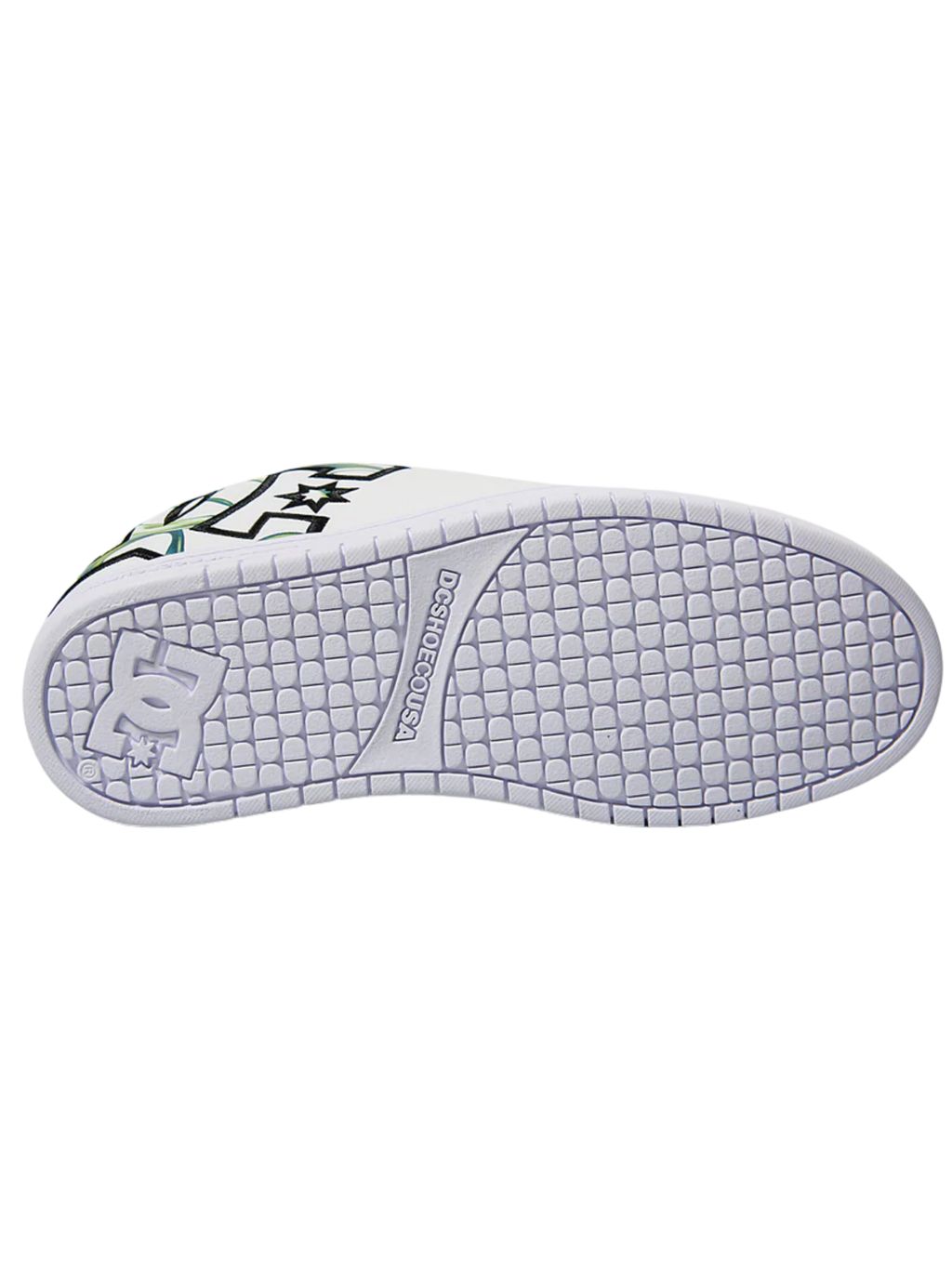 DC Court Graffik | Liquid Fuego White