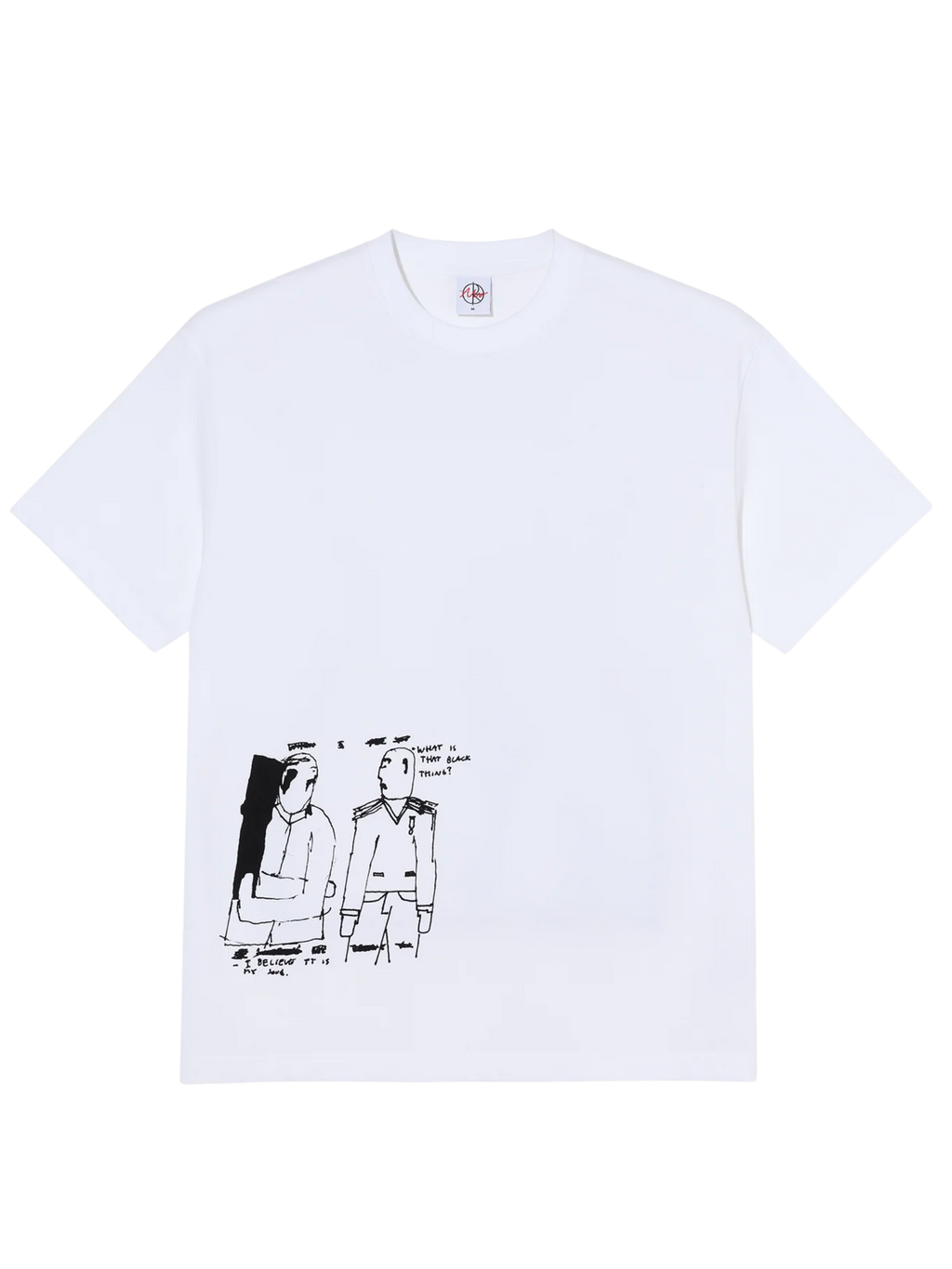 Camiseta Polar Skate Co. The End | White
