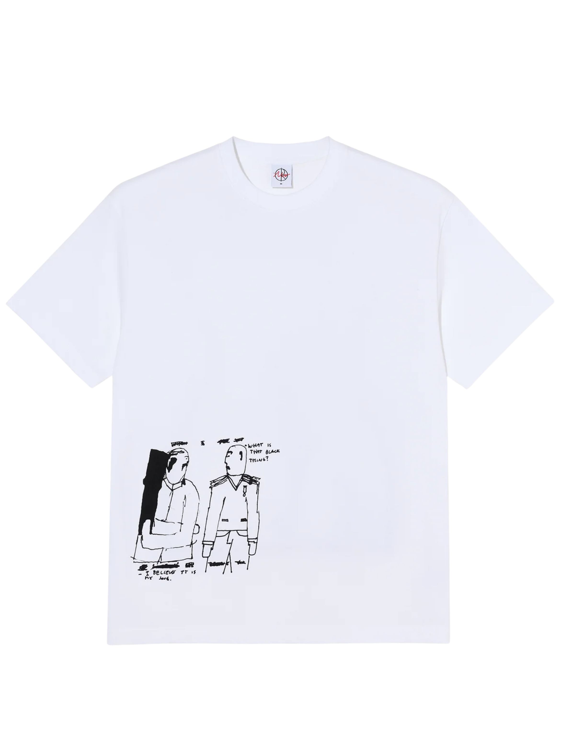 Camiseta Polar Skate Co. The End | White