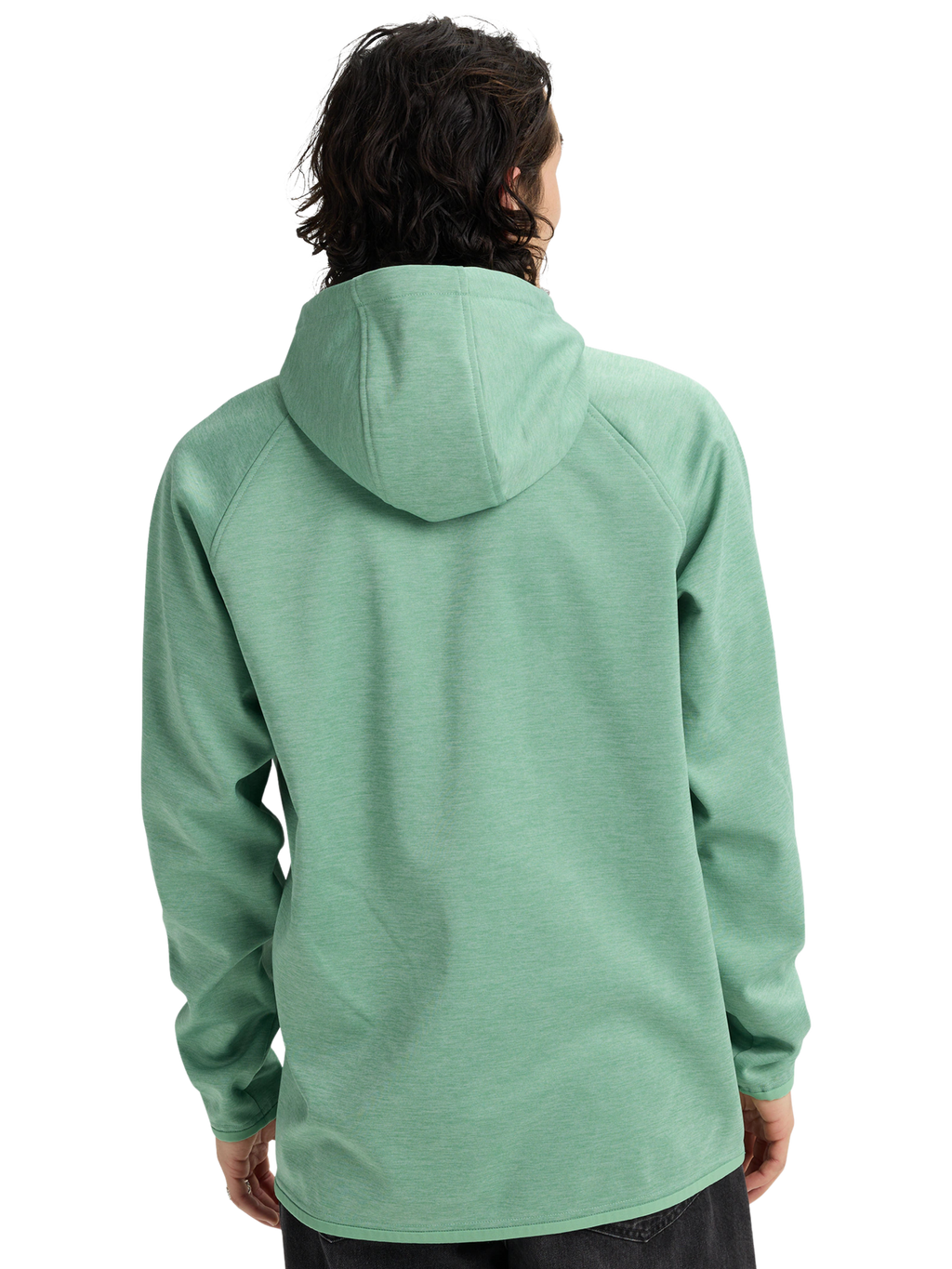 Men’s Burton Crown Weatherproof Fleece Pullover | Soft Sage Heather