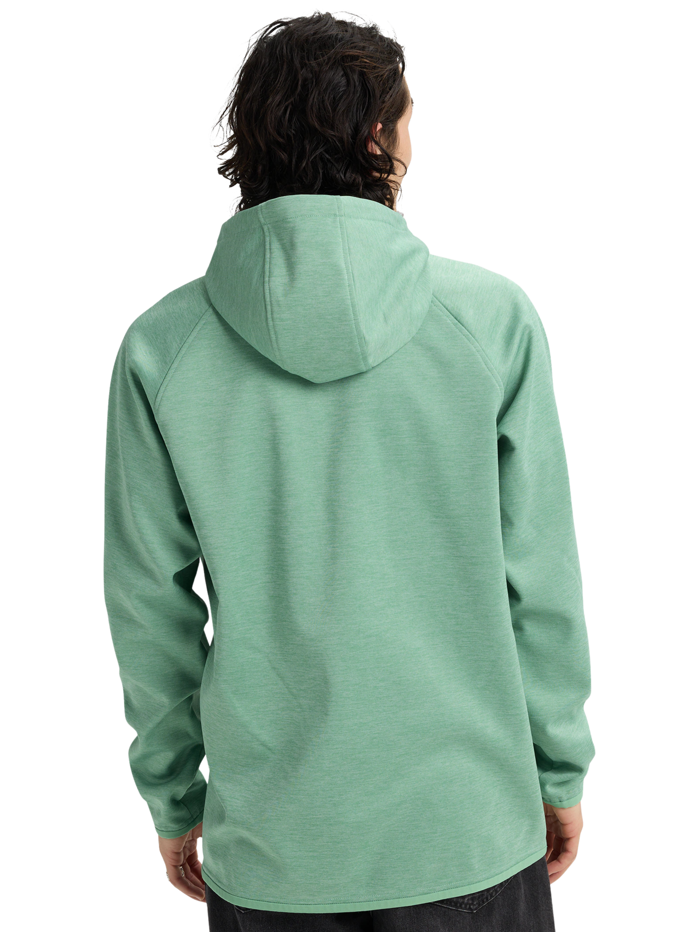 Men’s Burton Crown Weatherproof Fleece Pullover | Soft Sage Heather
