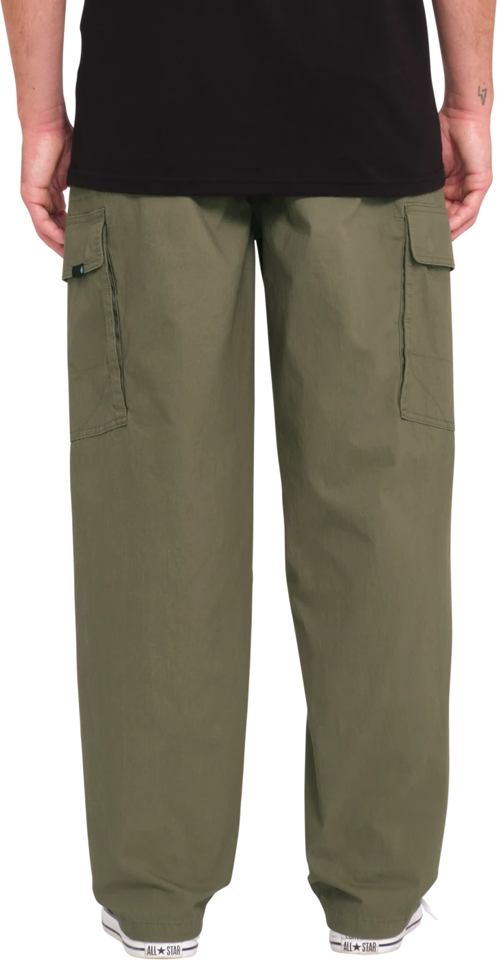 Volcom Billow Tapered Elasticated Waist Cargo Trousers pantalón chino hombre detail 1 | Wintermoss