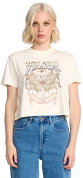 Volcom Dial Crop camiseta manga corta mujer | Bone