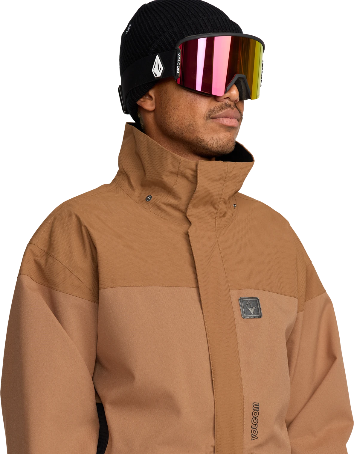 Volcom KLEVELAND JACKET chaquetas y abrigos hombre detail 7 | Terra Brown