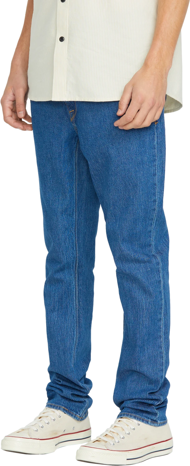 Volcom Vorta Jeans pantalón tejano hombre detail 4 | Bold Blue