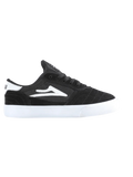 Zapatilla Lakai Cambridge Kids Black/White Suede