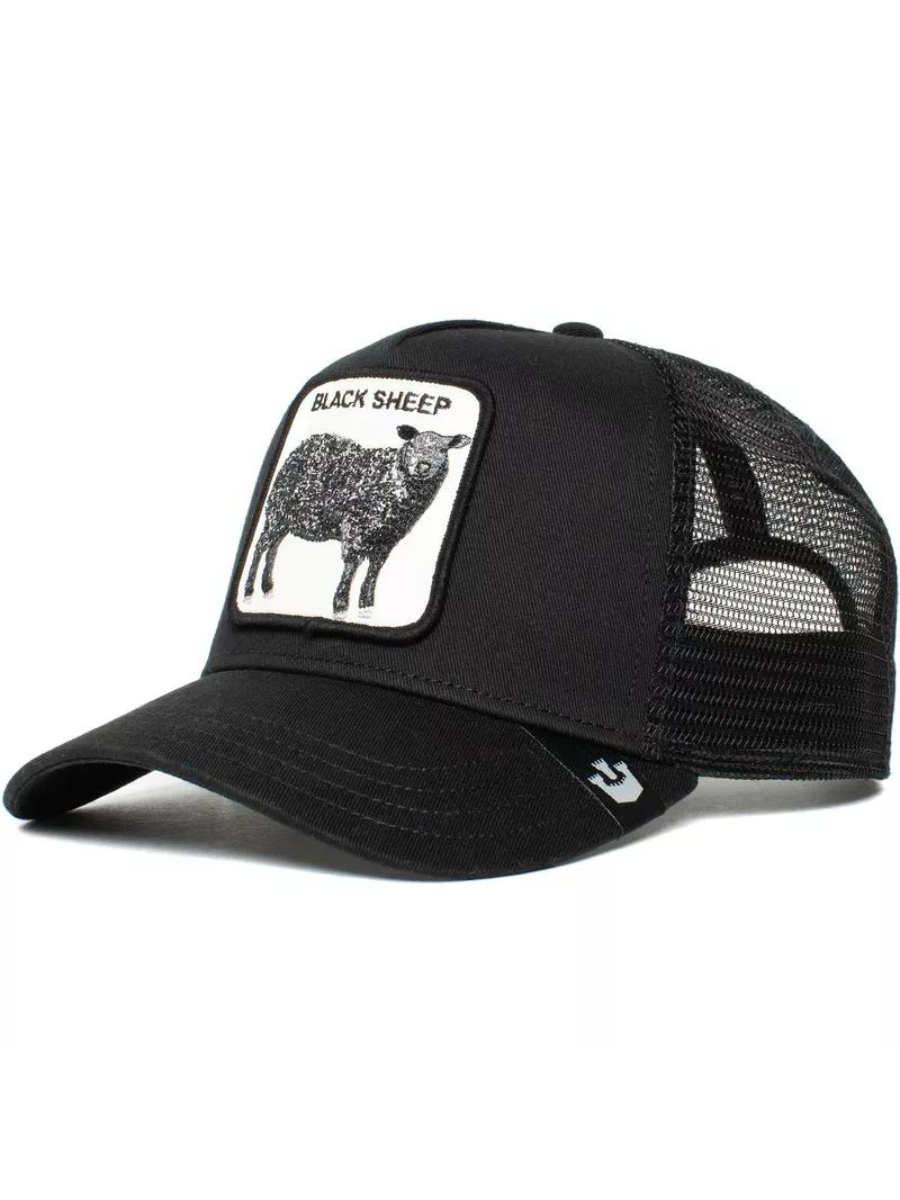 Boné de ovelha preto Goorin Bros - Preto