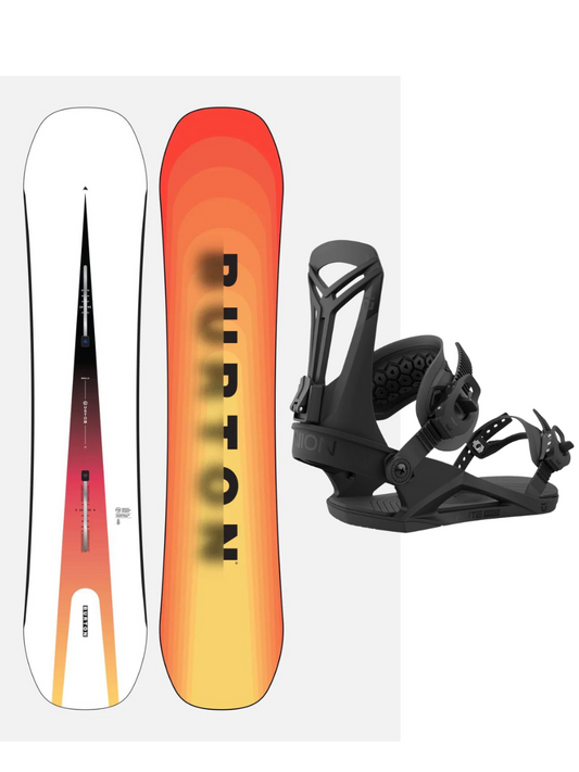 Pack snowboard niño: Tabla Burton Custom Smalls 145 + Union Union Flite Pro M (41-43)