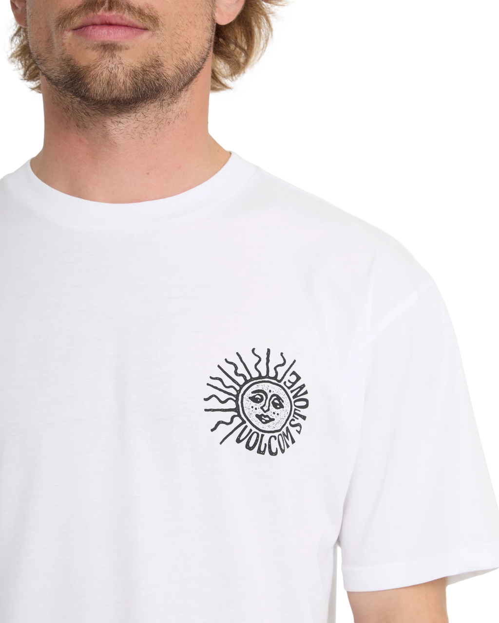 Volcom MAZATLAN SST camiseta manga corta hombre detail 3 | White