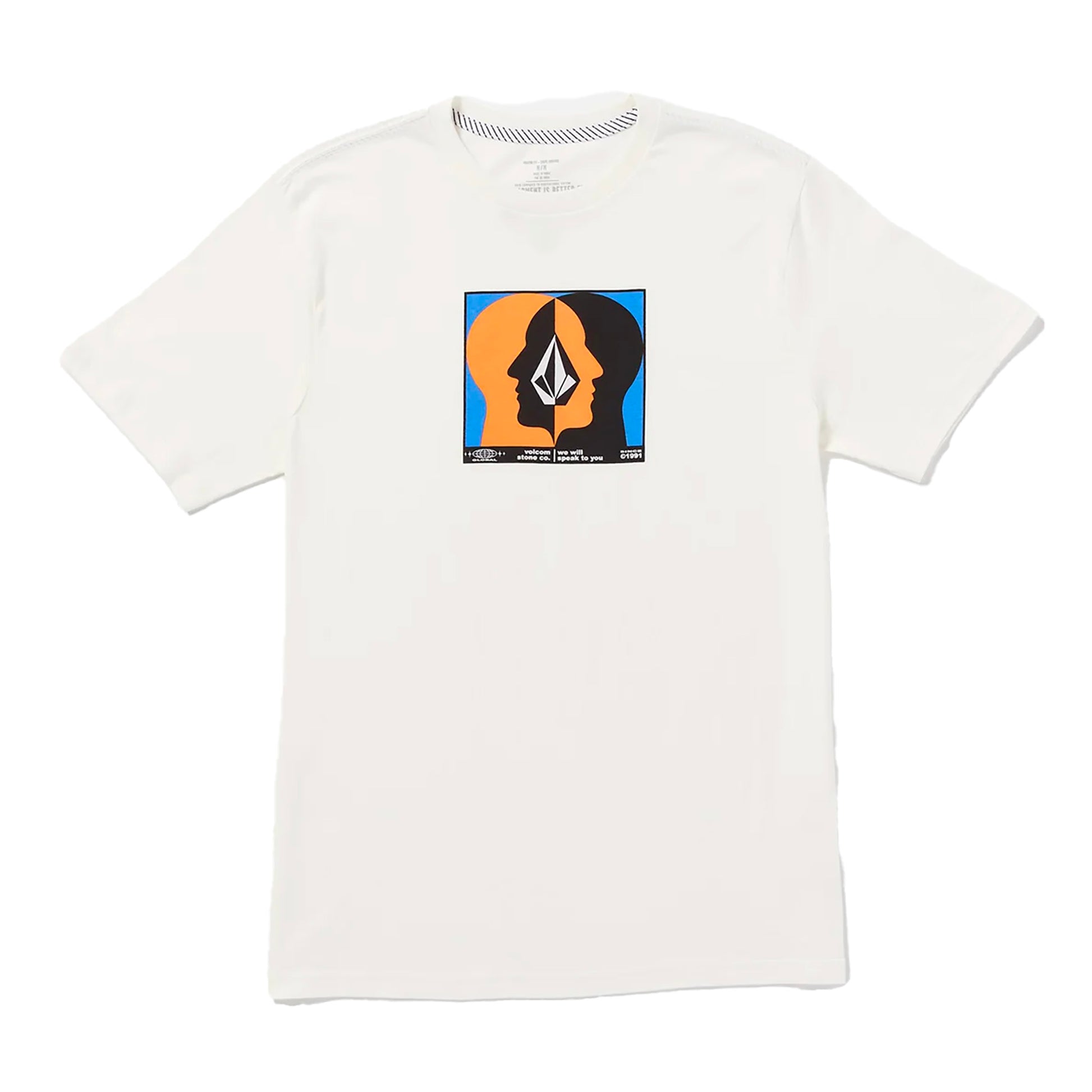 Volcom T-shirt Whelmed - Blanc | Boutique Volcom | Collection_Zalando | Nouveaux produits | Produits les plus récents | Produits les plus vendus | t-shirts pour hommes | T-shirts à manches courtes pour hommes | surfdevils.com