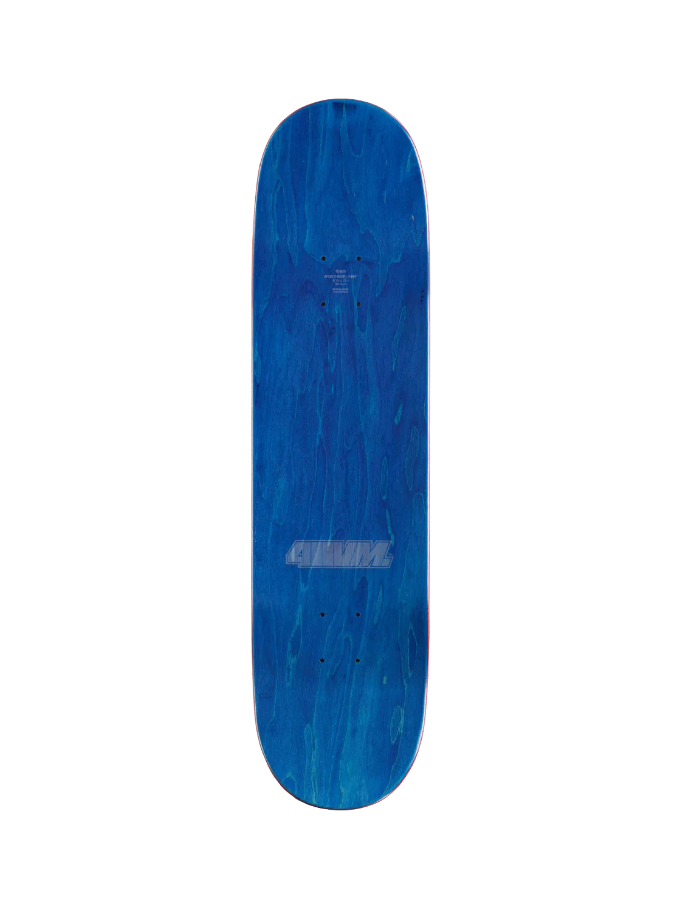 Skateboard-Deck 411 VM Logo Ex7 - Blue/White | 8.5"