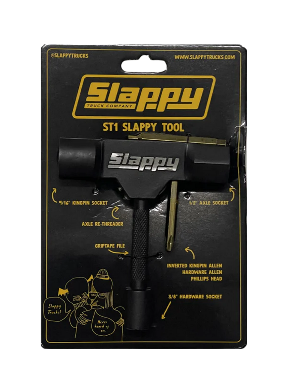 Jacuzzi Unlimited ST1 Slappy Tool with Rethreader | Black