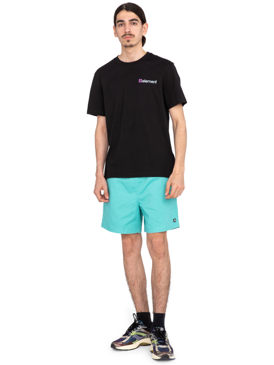 Element Skateboards Joint Cube Short Sleeve T-Shirt - Flint Black