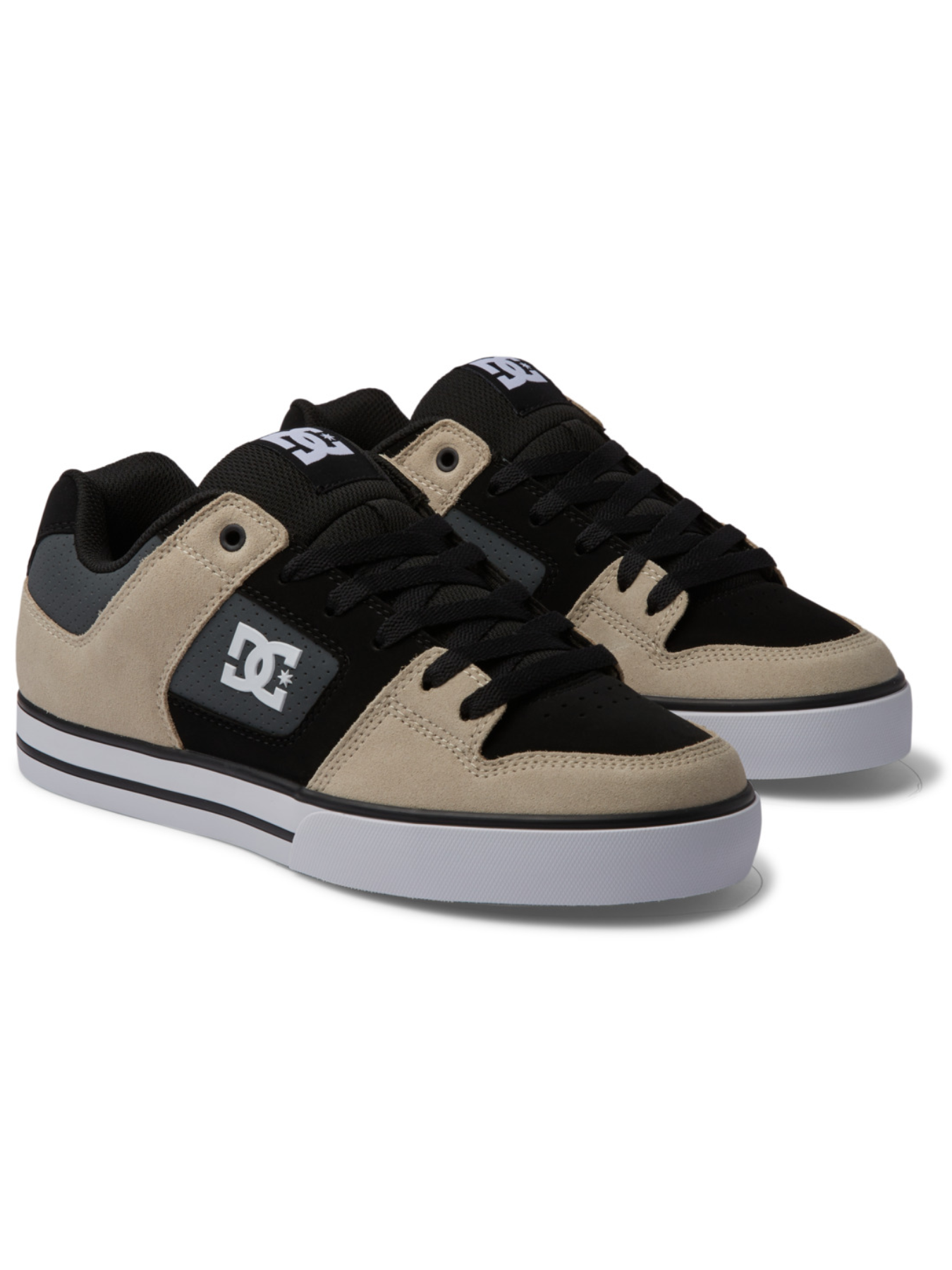 DC Shoes Pure Baskets - Noir/Gris/Marron