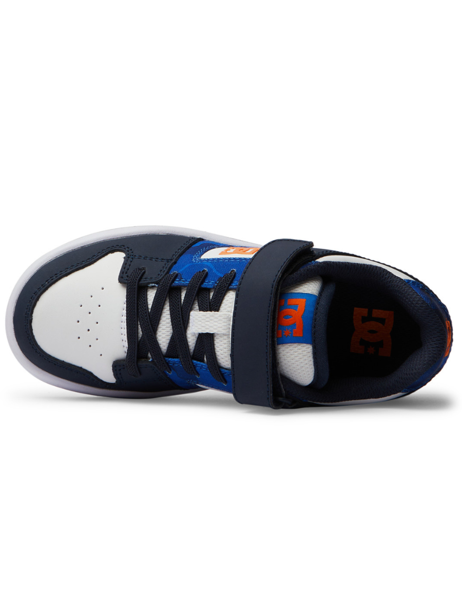 DC Shoes Youth Manteca 4 V Skateschuhe – Shandy Blau/Orange