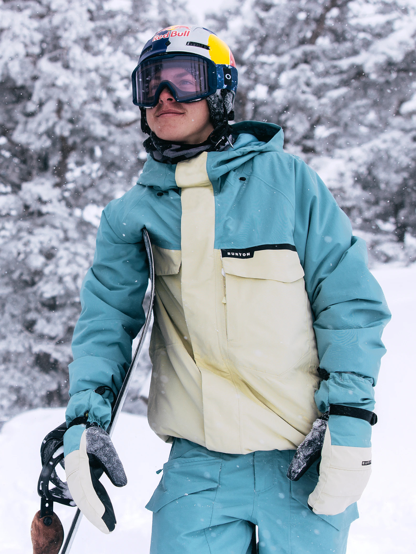 Chaqueta de snowboard Burton Covert 2.0 2L - Rock Lichen / Mushroom | Best selling products | WINTER 24 | surfdevils.com