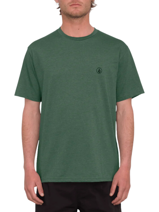 Camiseta Volcom Circle Blanks Heather - Verde Abeto