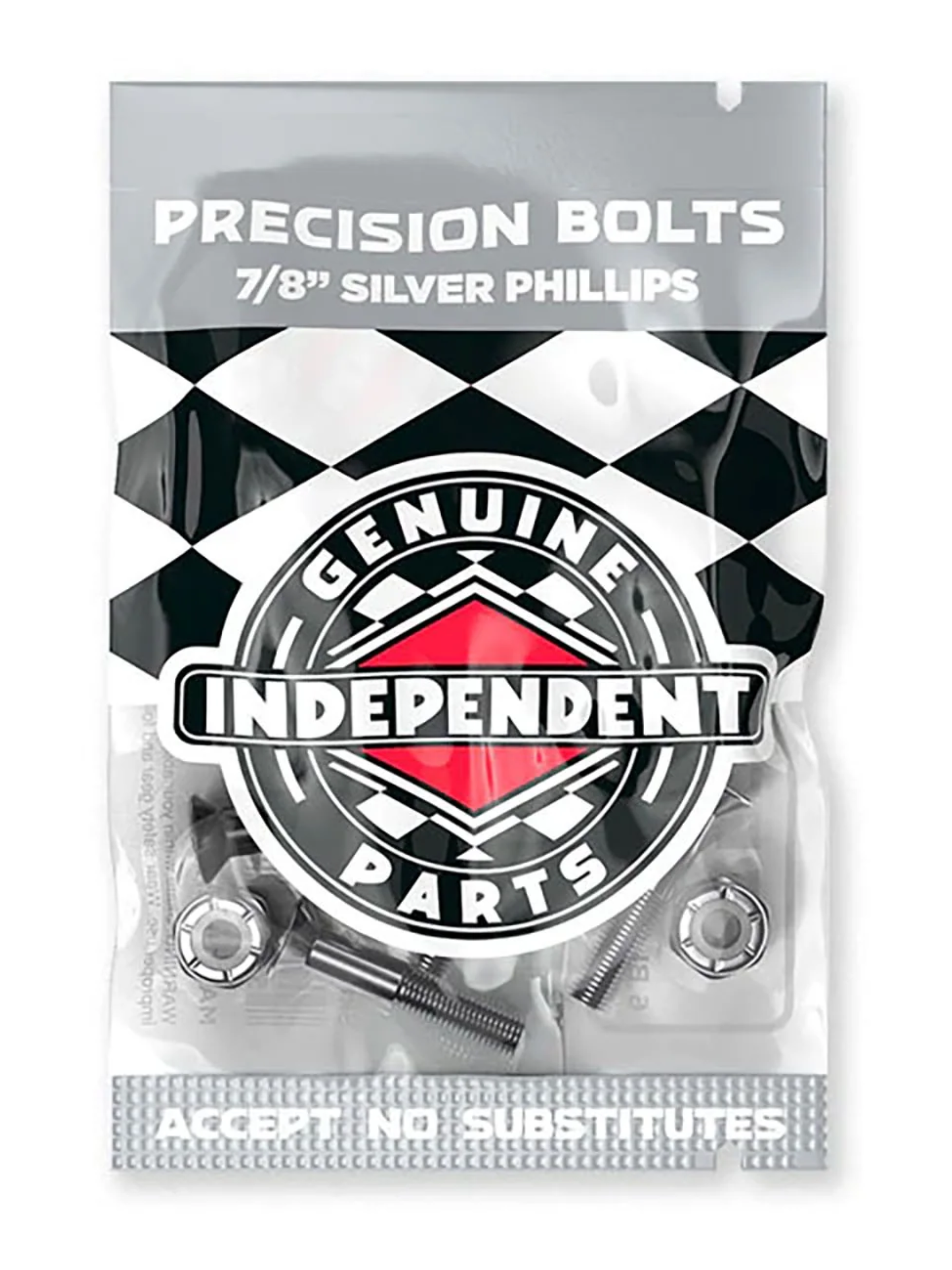 Independent Phillips Skate Screws - Black/Silver