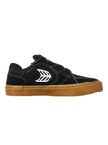 Cariuma T20 Pro Schuhe – Gum Black Wildleder Mesh Elfenbein