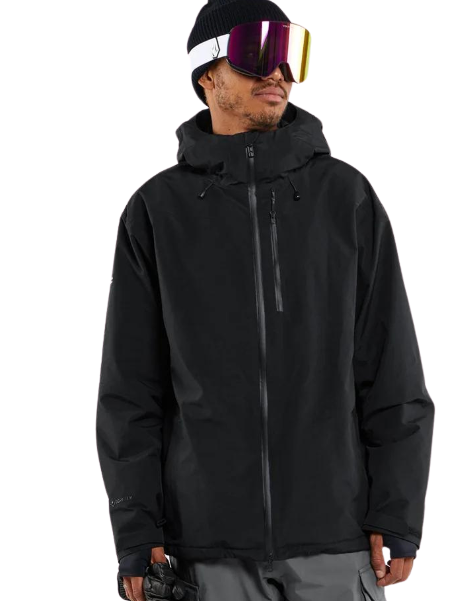 Chaqueta de snowboard Volcom Gore-Tex TDS 2L - Black | Coleção_Zalando | INVERNO 24 | Jaquetas de snowboard masculinas | Loja de snowboard | Loja Volcom | Novos Produtos | Prancha de Snowboard Gore-Tex | Produtos mais recentes | Produtos mais vendidos | surfdevils.com