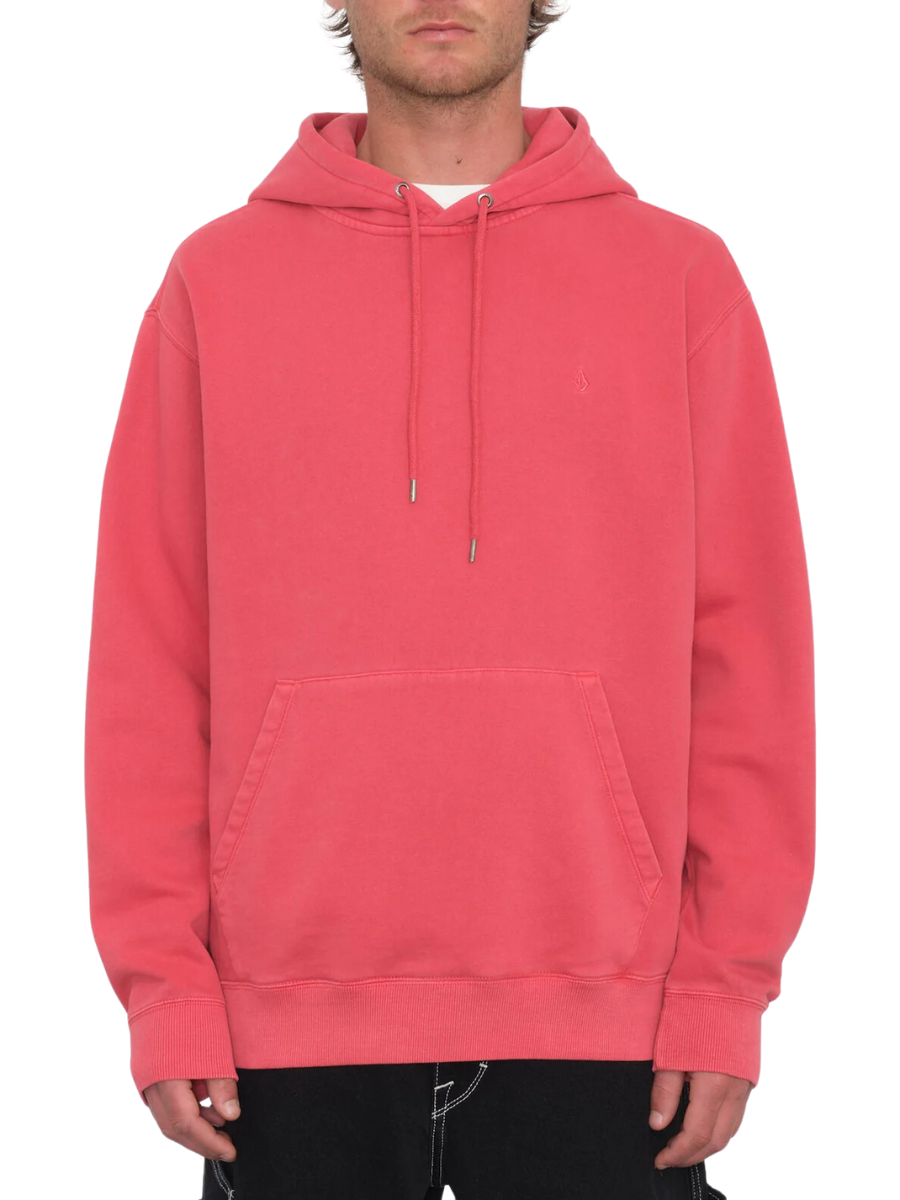 Sweat à capuche Volcom Single Stone PW PO - Washed Ruby | Boutique Volcom | Collection_Zalando | Nouveaux produits | Produits les plus récents | Produits les plus vendus | Sweats à capuche | tous les pulls molletonnés | surfdevils.com