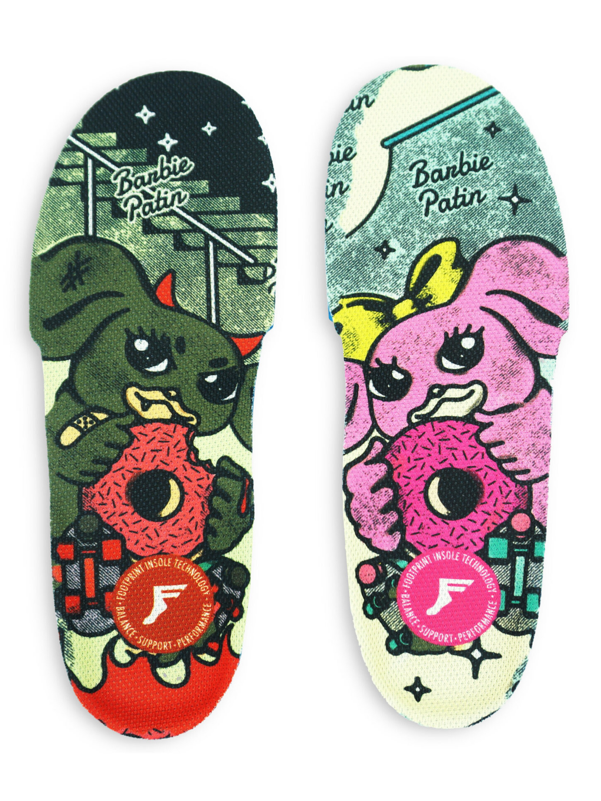 Plantillas Footprint Insoles Kingfoam Orthotic Fluidx - Barbie Patin | Best selling products | surfdevils.com