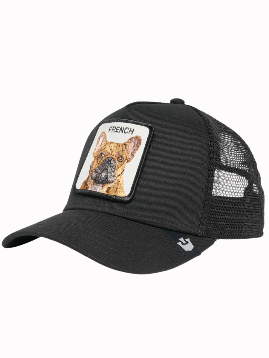 Goorin Bros The French Frenchie Trucker Cap - Black | Best selling products | surfdevils.com