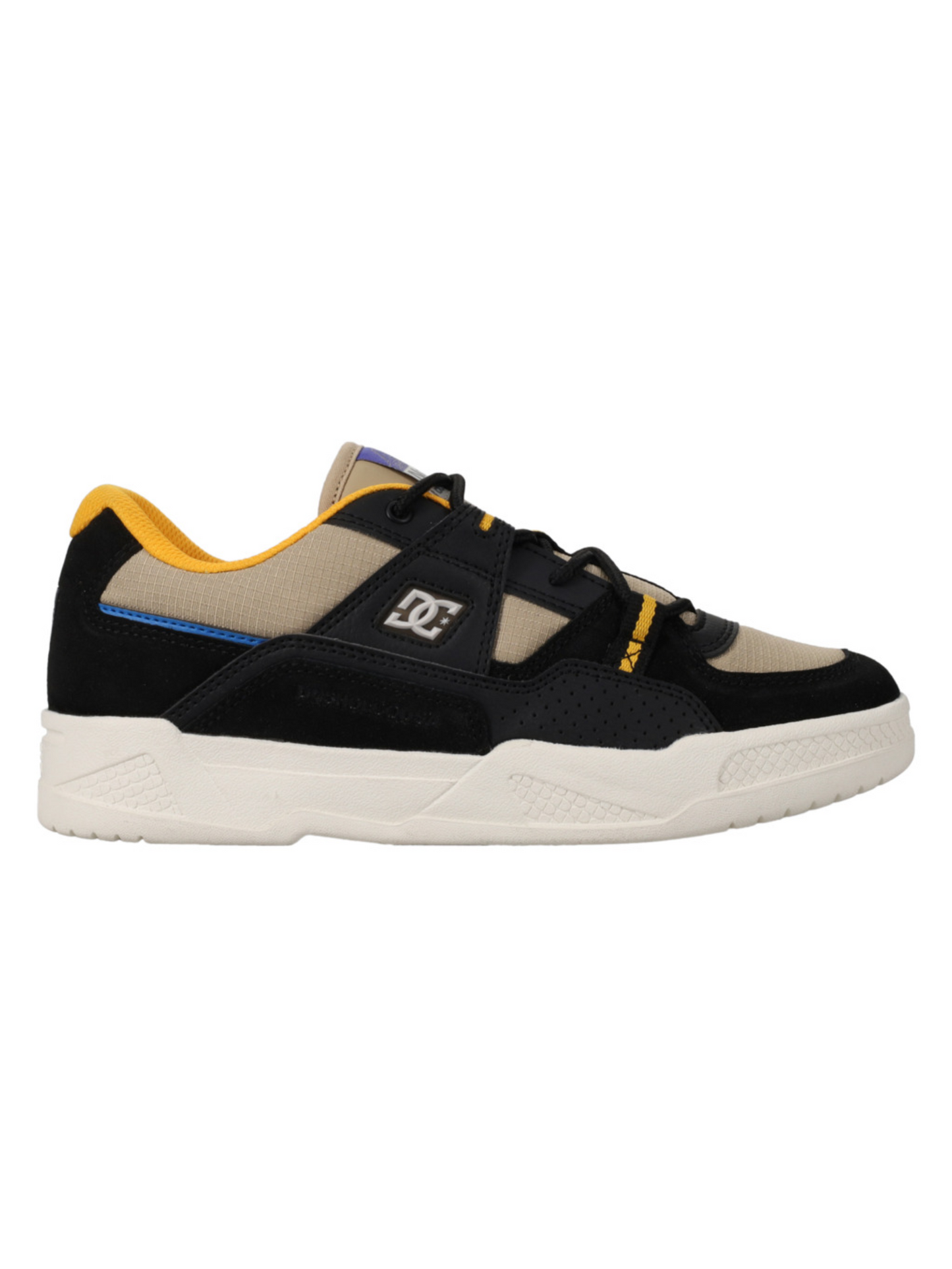 DC Shoe Construct Sapatilhas - Preto/Laranja/Azul