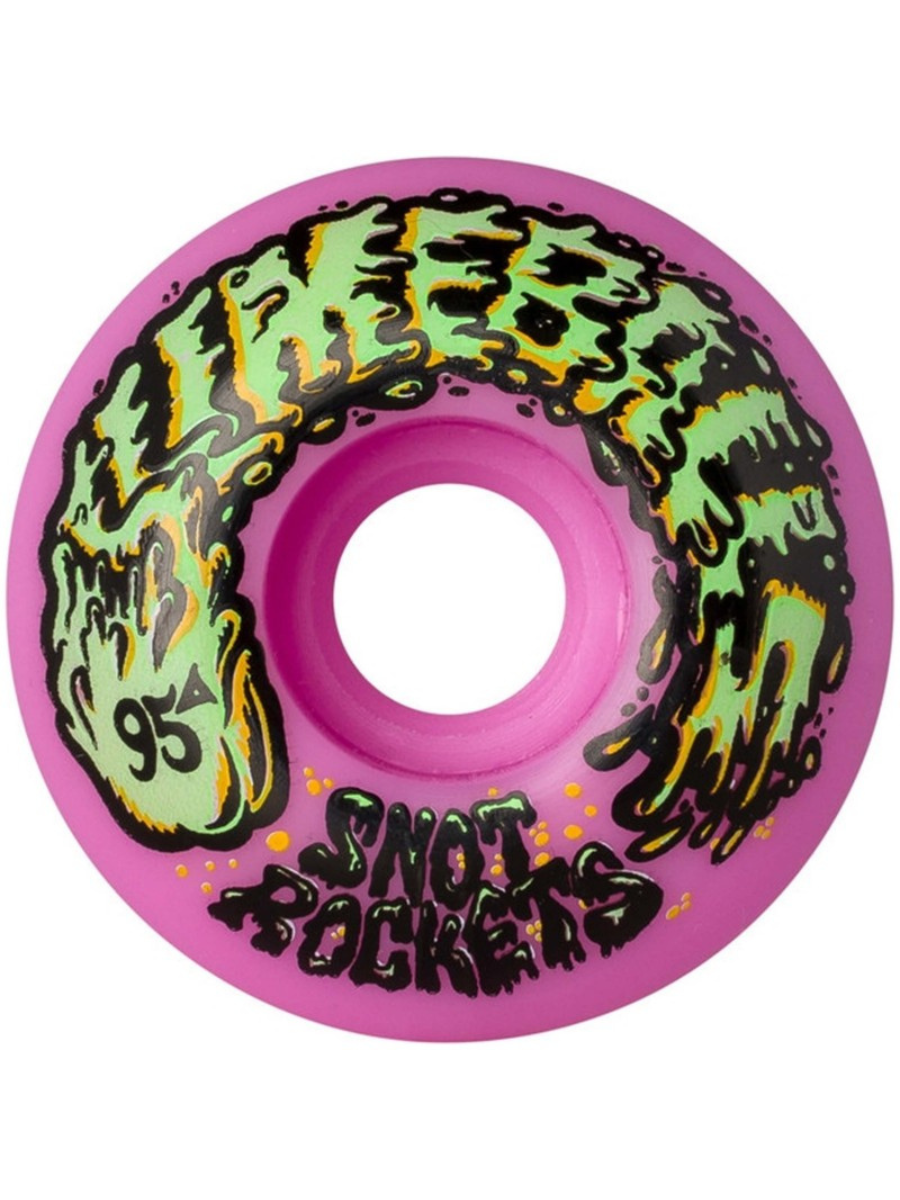 Ruedas de skate Slime Balls Snot Rockets Pink 95A - 54mm