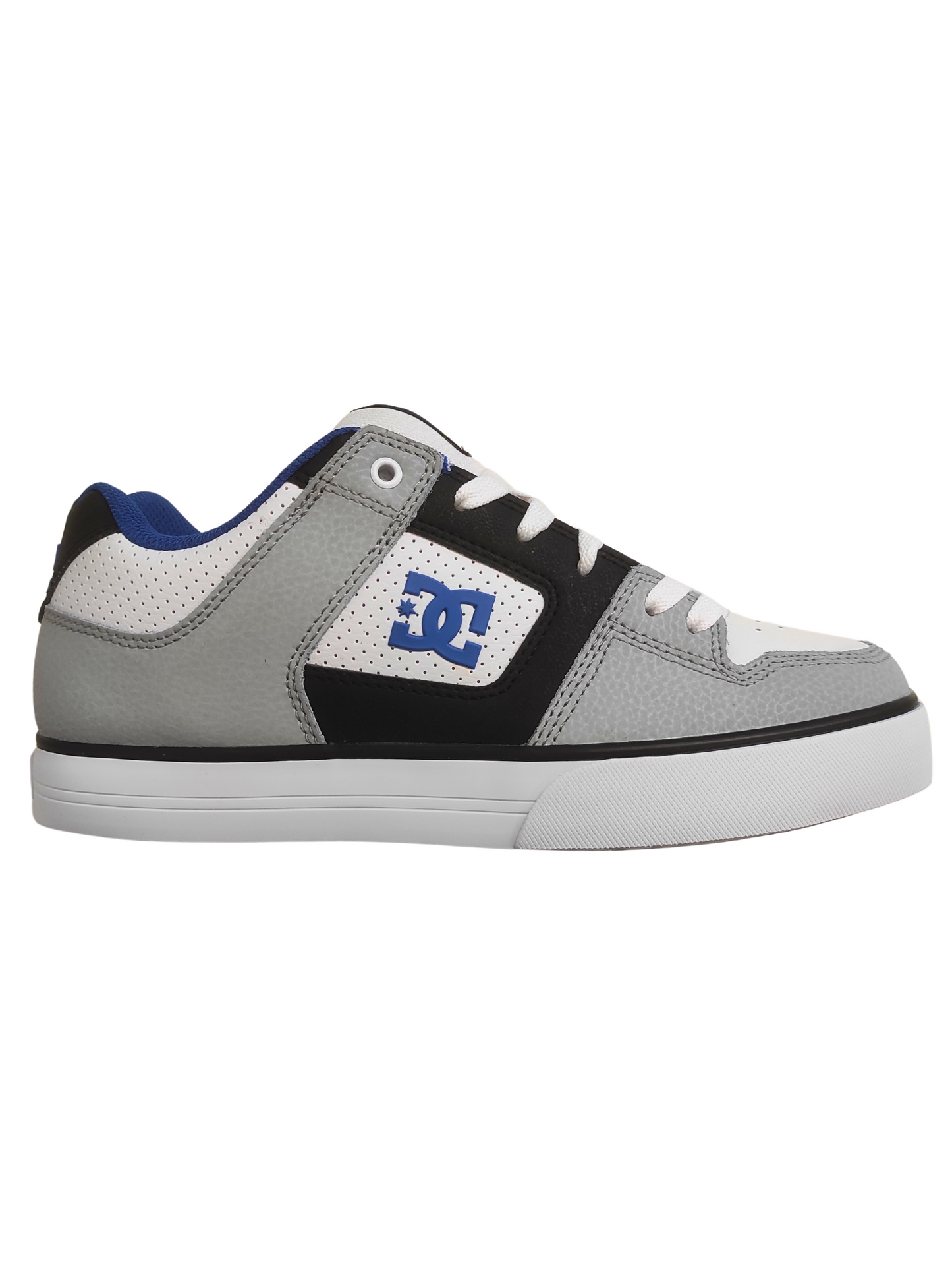 Dc Shoes Pure Skate Shoes - Grey/Black/White