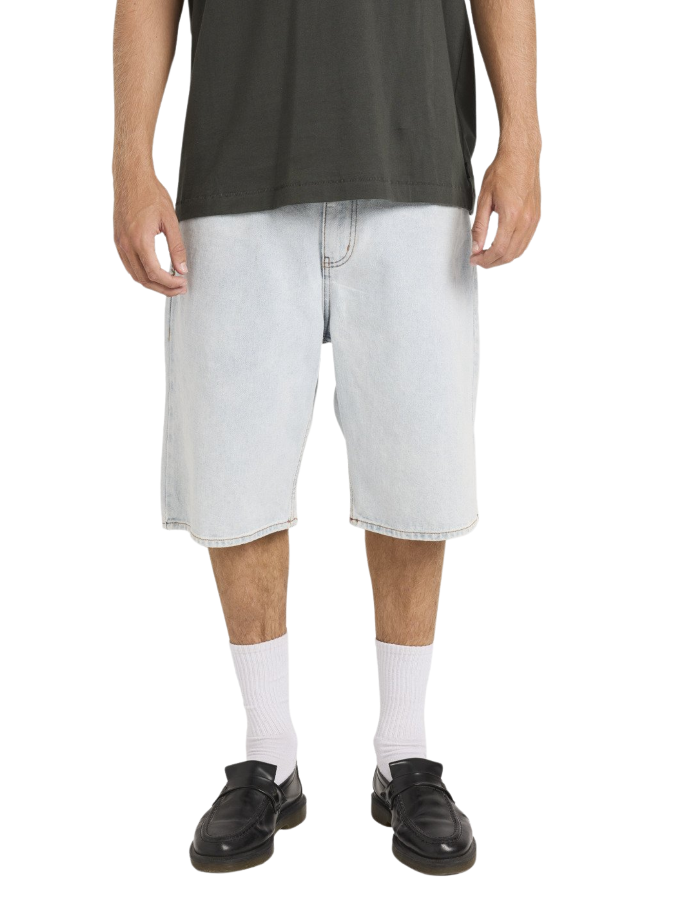 Pantalon Corto Rvca Skate 22" Denim - Ash Blue